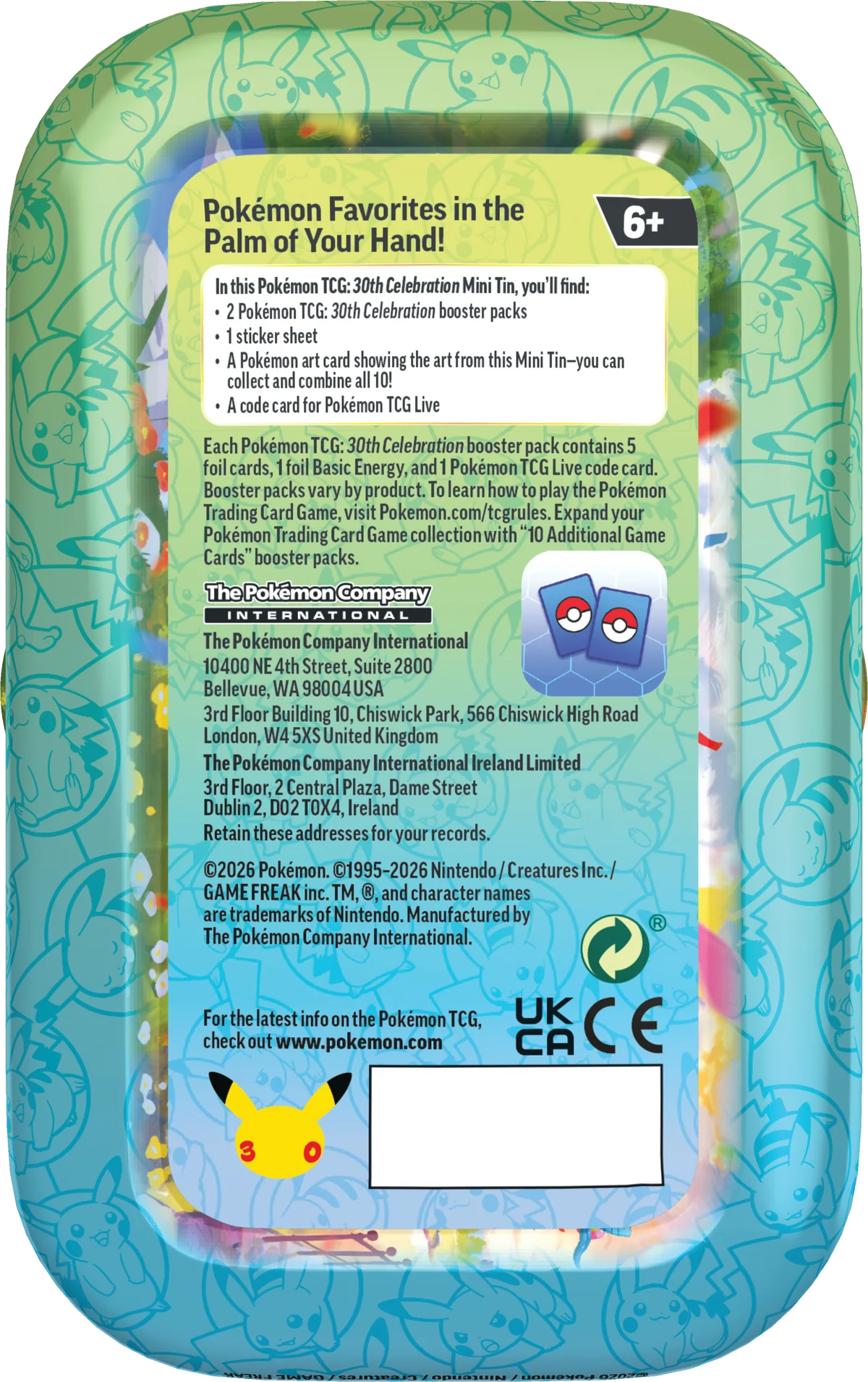 30th Celebration - Mini Tin Day & Night Set (Inglés) — imagen 3 de 8