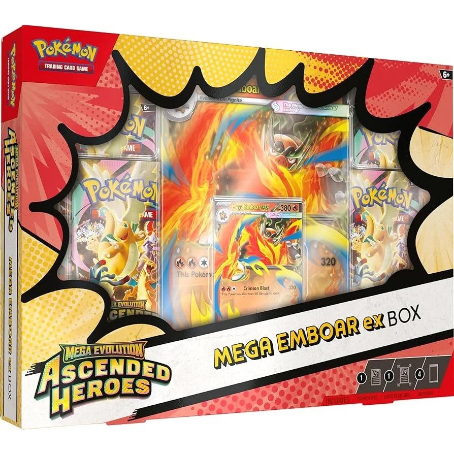 Mega Emboar EX Box Inglés